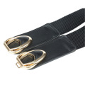 Grace Karin Women Ladies Girls Metal 1.5" Bow-Knot Buckle Stretchy Elastic Waist Belt Waistband CL010485